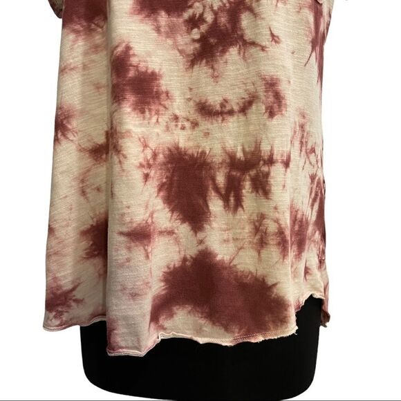 Porridge Clothing Ocean Tie-Dye V-Neck Tee Sz M - Picture 4 of 14